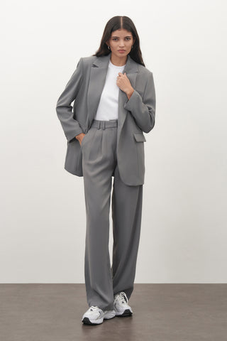 Grey Special Edition Oversize Ceket