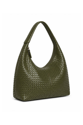 Örgü Dokulu Shopper Çanta