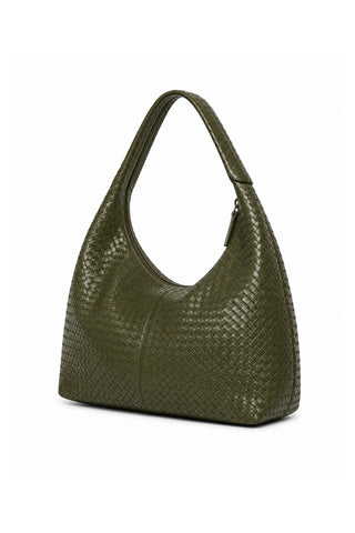 Örgü Dokulu Shopper Çanta