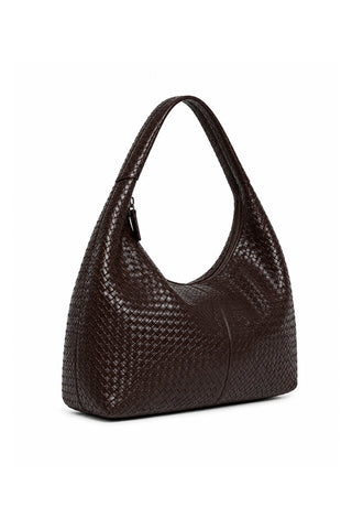 Örgü Dokulu Shopper Çanta
