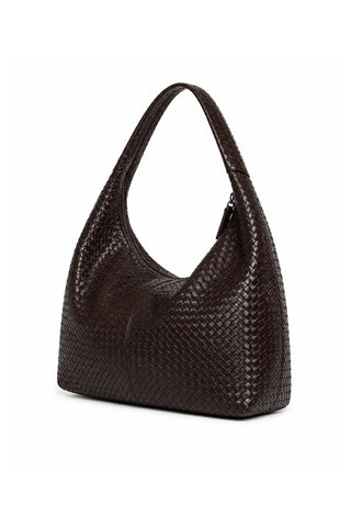 Örgü Dokulu Shopper Çanta