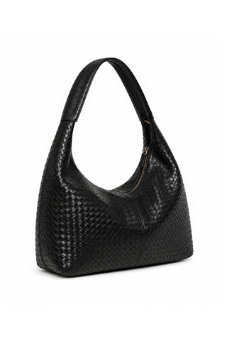 Örgü Dokulu Shopper Çanta