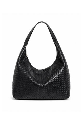 Örgü Dokulu Shopper Çanta
