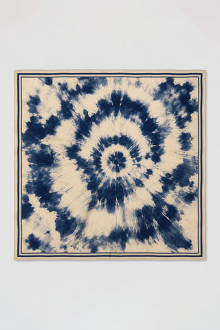Saten Batik Desenli Fular