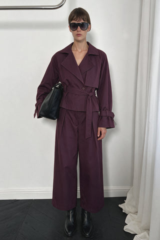 Vera Trenchcoat Bol Paça Pantolon Takım
