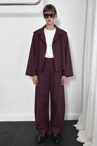 Icon Vatkalı Kısa Trenchcoat