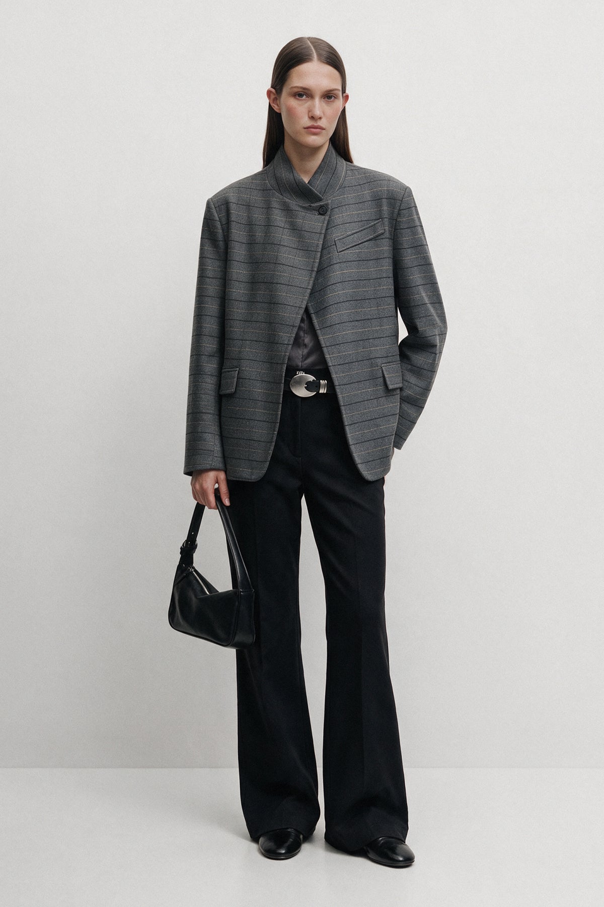 Dik Yaka Blazer Ceket