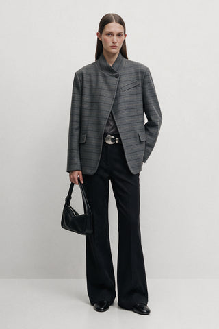 Dik Yaka Blazer Ceket