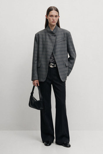 Dik Yaka Blazer Ceket