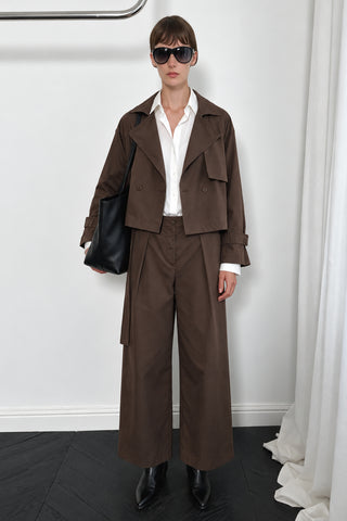 Vera Trenchcoat Bol Paça Pantolon Takım