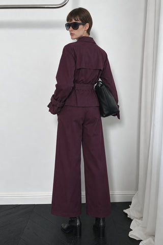Vera Kuşaklı Kısa Trenchcoat
