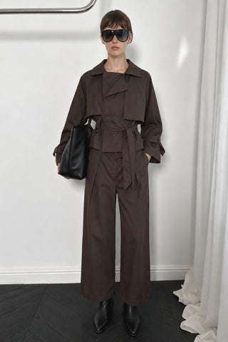 Vera Trenchcoat Bol Paça Pantolon Takım