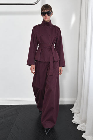 Icon Vatkalı Kısa Trenchcoat
