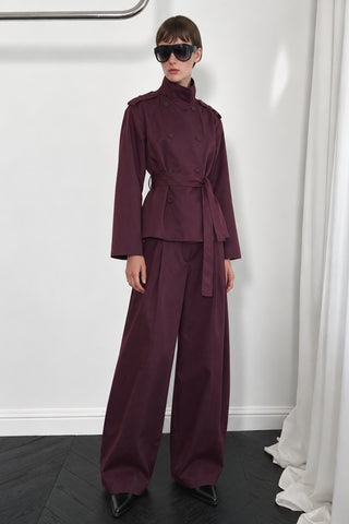 Icon Vatkalı Kısa Trenchcoat