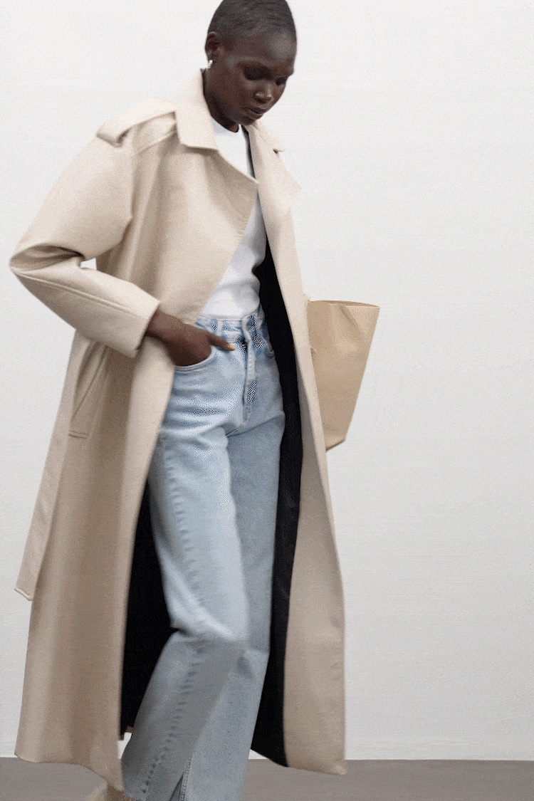 Maxi Deri Trenchcoat