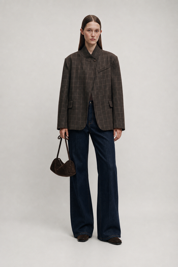 Dik Yaka Blazer Ceket