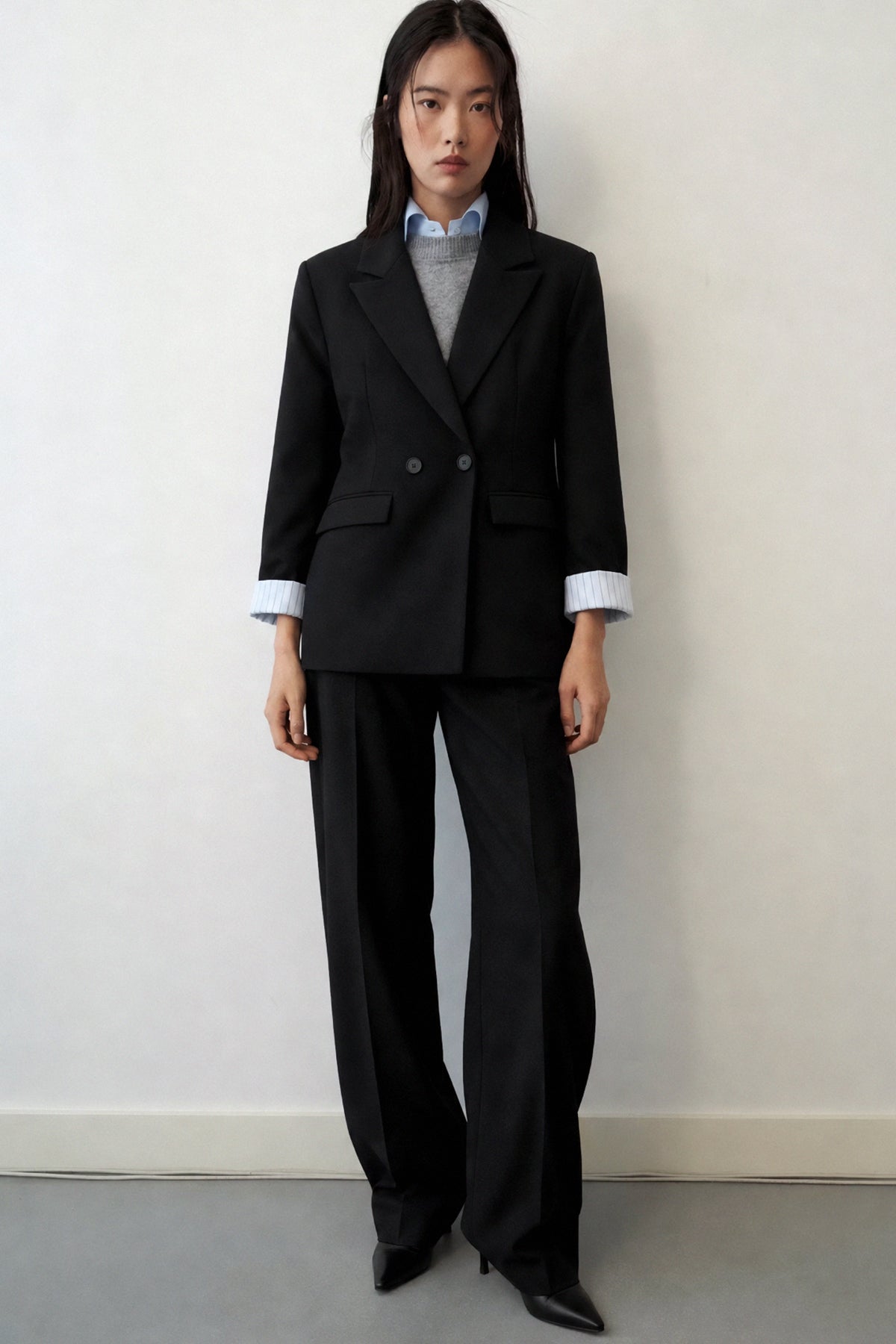 Dora Kruvaze Blazer Ceket