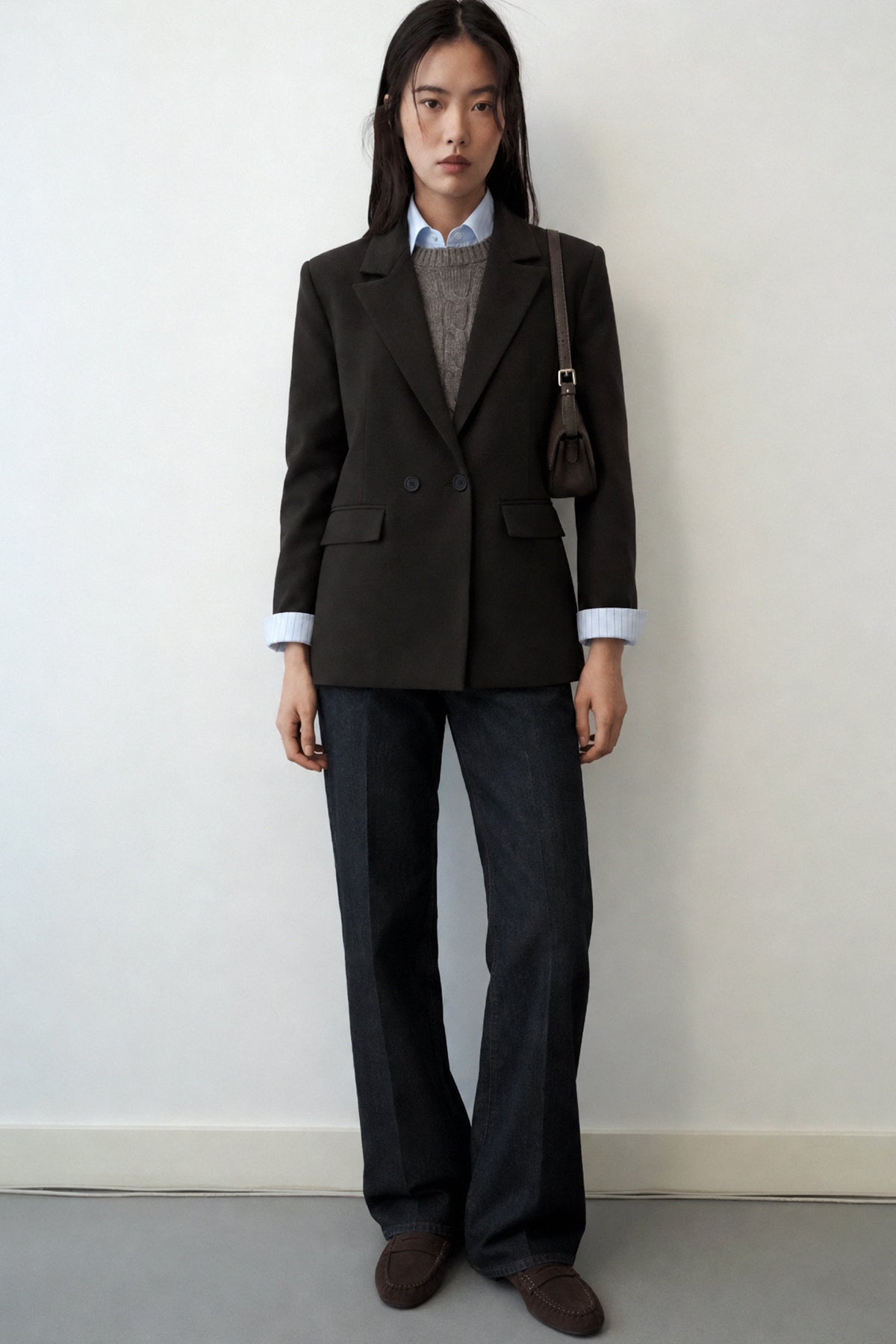 Dora Kruvaze Blazer Ceket