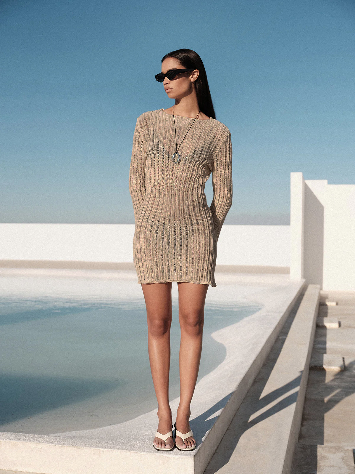 Bella Mini Beachwear Elbise