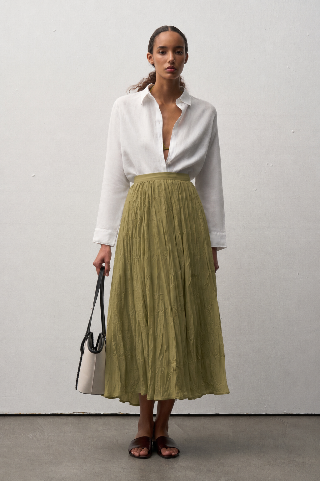 Mila Pilise Maxi Etek