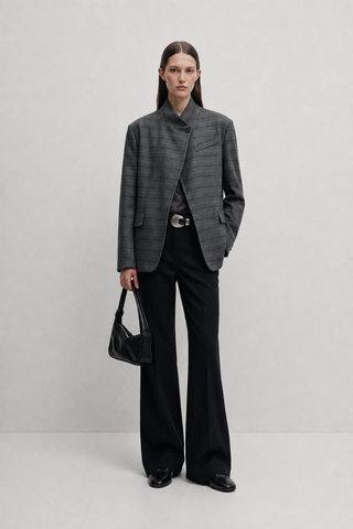 Dik Yaka Blazer Ceket