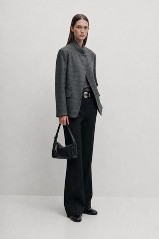 Dik Yaka Blazer Ceket