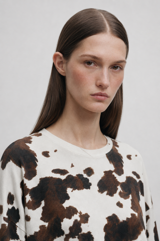Hayvan Desenli Sweatshirt
