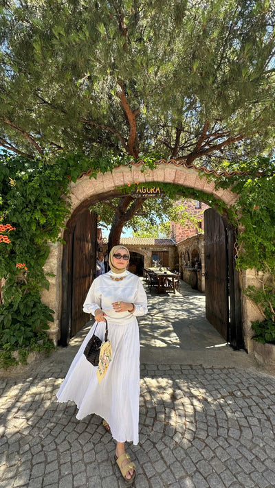 Mila Pilise Maxi Etek