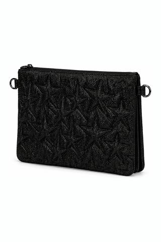 Yıldız Desenli Clutch Çanta
