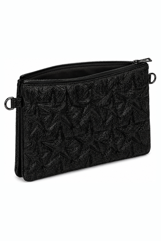 Yıldız Desenli Clutch Çanta