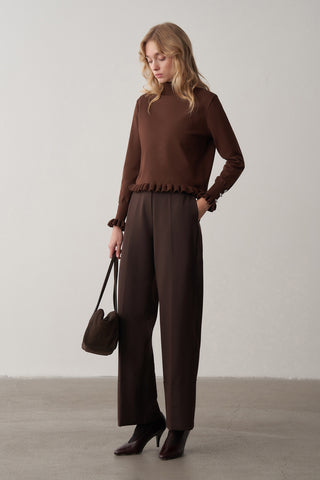 Double Paça Görünümlü Pantolon