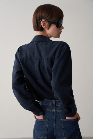 Mathilda Katlı Paça Wide Leg Jean