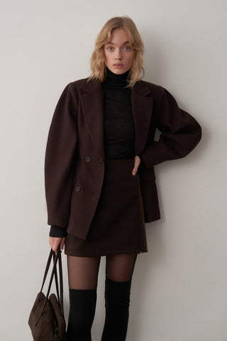 Nora Balon Kol Kruvaze Blazer Ceket