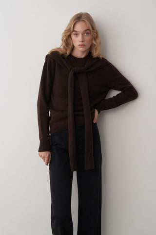 Mathilda Katlı Paça Wide Leg Jean