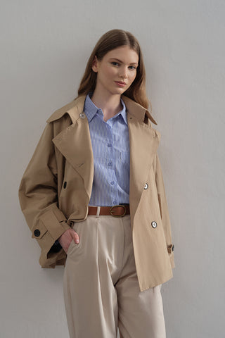 Limited Edition Kısa Trenchcoat