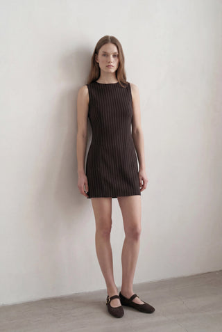 Çizgili Basic Elbise