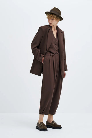 Brown Special Edition Oversize Ceket