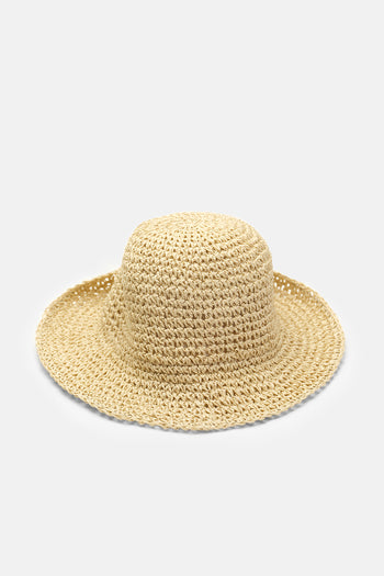 Hasır Bucket Şapka