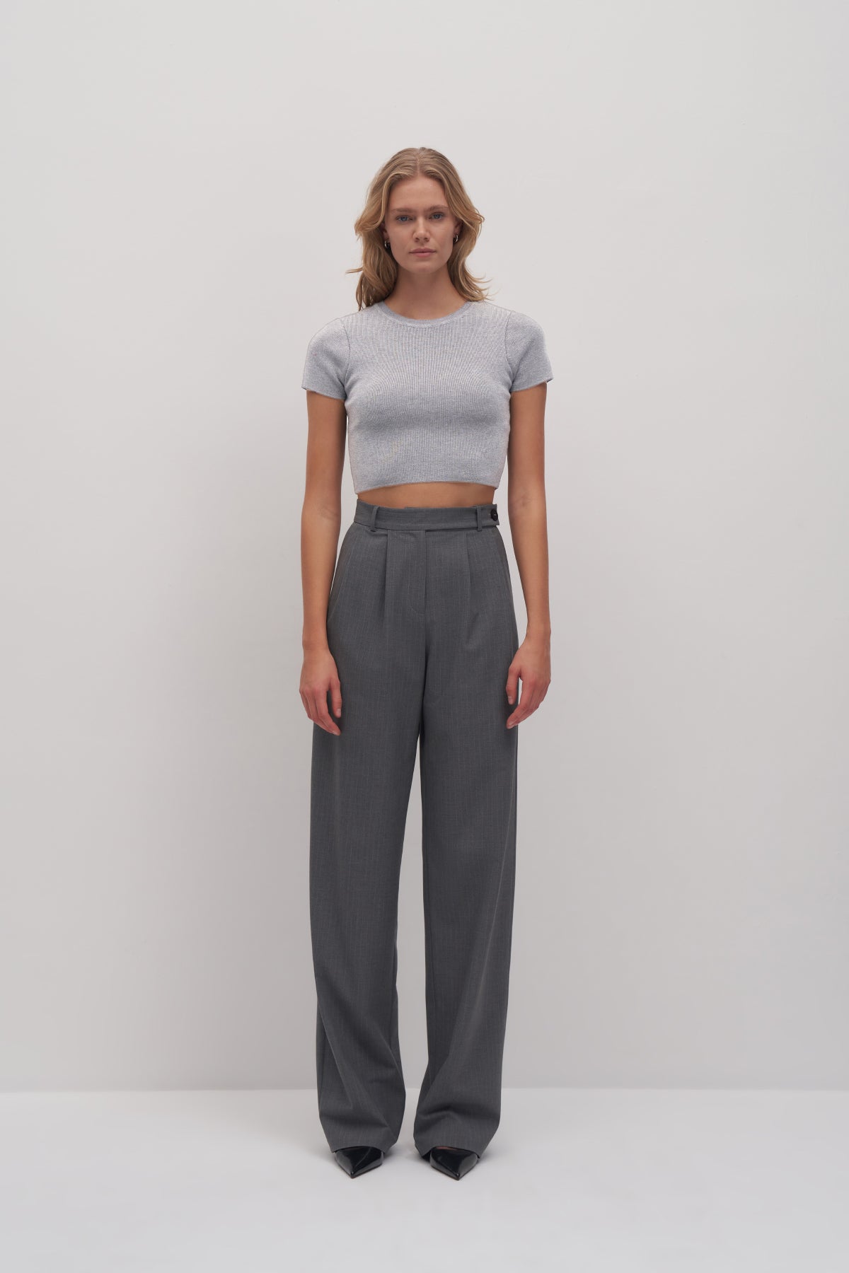 Basic Triko Crop
