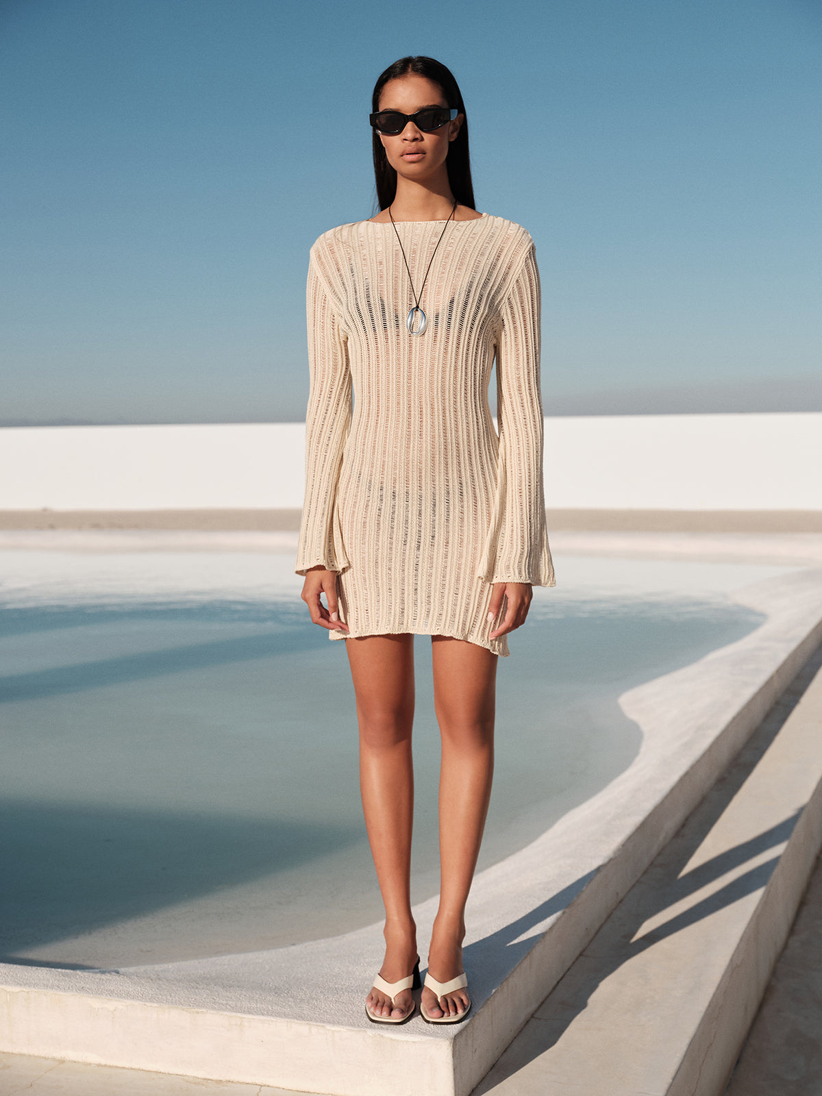 Bella Mini Beachwear Elbise