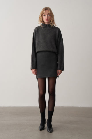 Limited Edition Kaşe Ceket Etek Takım