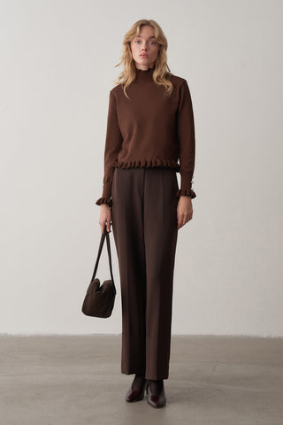 Double Paça Görünümlü Pantolon