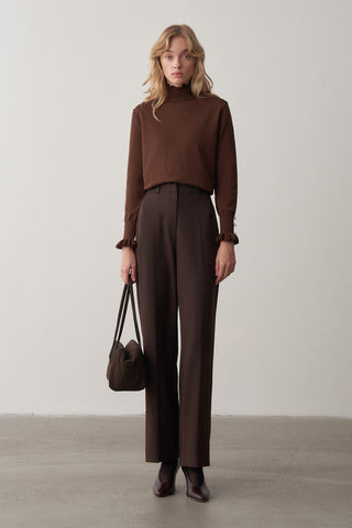 Double Paça Görünümlü Pantolon