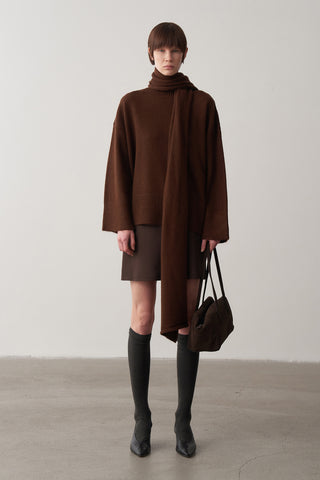 Yüksek Bel Mini Etek