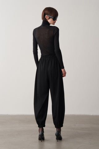 Nora Balon Kol Kruvaze Ceket Pantolon Takım