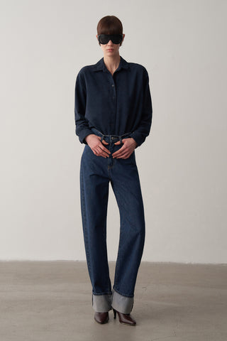 Süet Oversize Gömlek