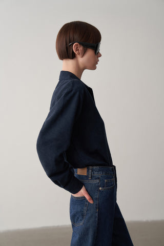 Süet Oversize Gömlek