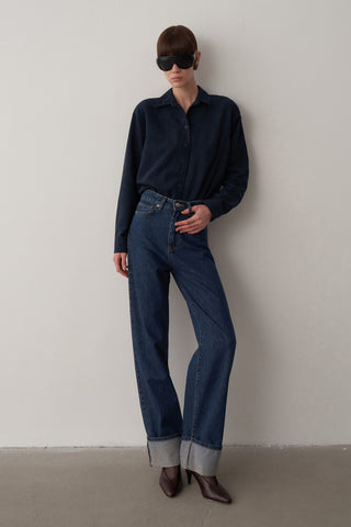 Süet Oversize Gömlek