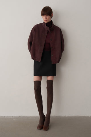 Yüksek Bel Mini Etek