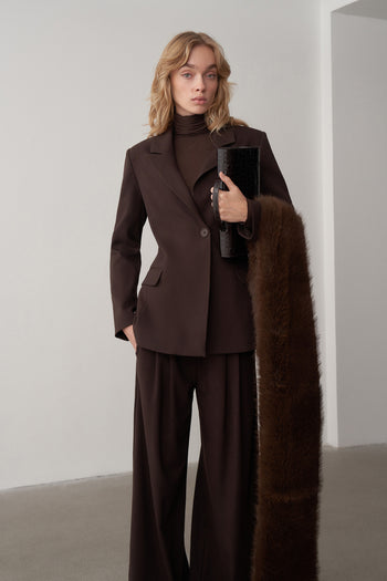 Femme Fitted Blazer Ceket